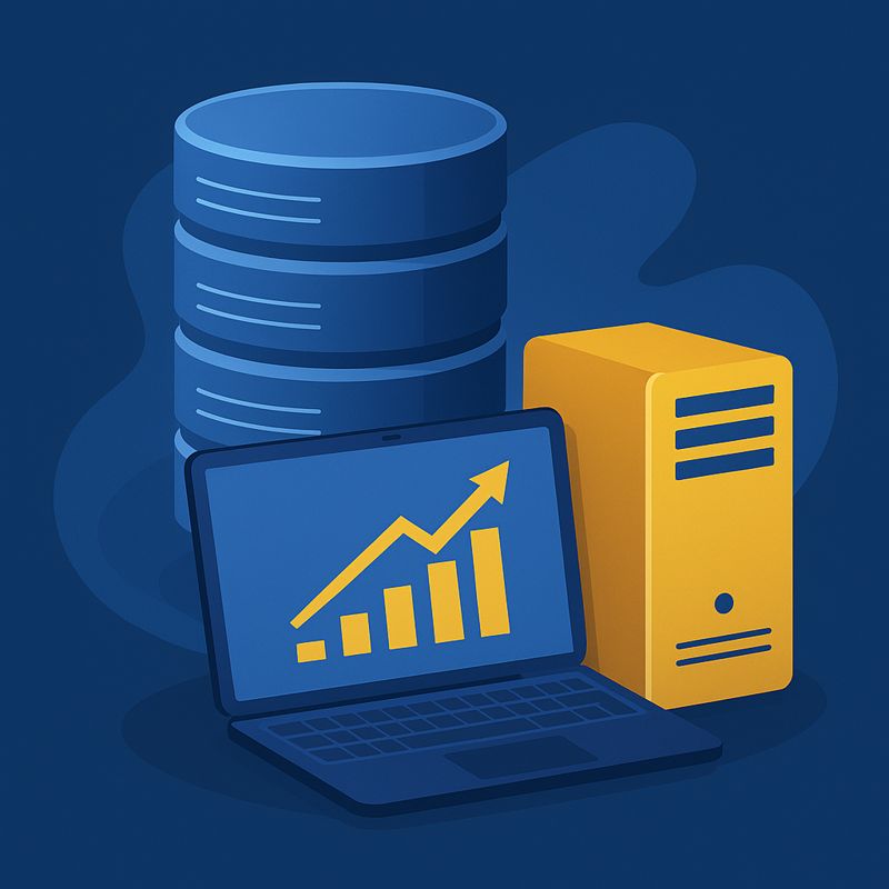 إدارة قواعد البيانات والخوادم